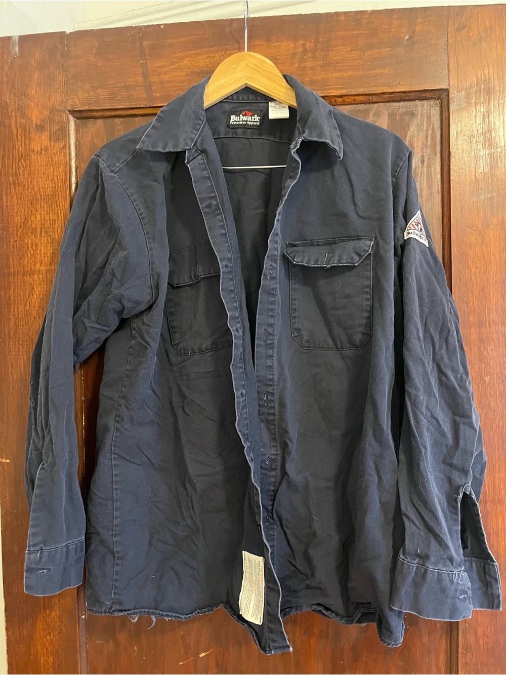 Bulwark Excel FR Flame Resistant Work Shirt Men's Large